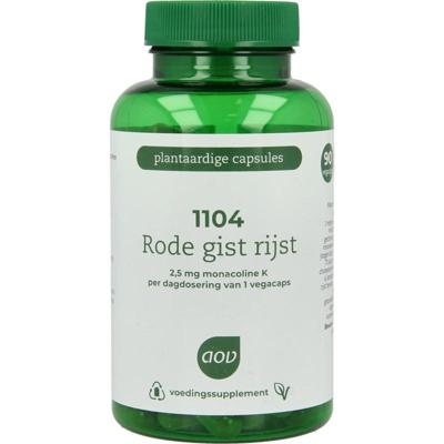 AOV 1104 Rode Gist Rijst Extract Vegacaps