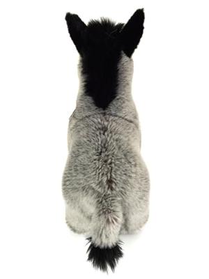 Staande ezel knuffel 27 cm TEDDY HERMANN grijs