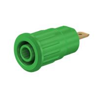 Stäubli SEB4-F Veiligheids-labconnector, female Bus, inbouw Groen 1 stuk(s) - thumbnail