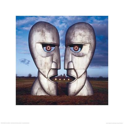Kunstdruk Pink Floyd - The Division Bell 40x40cm