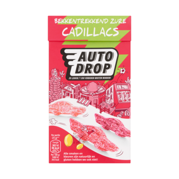 Autodrop Bekkentrekkend zure cadillacs 270 Gram