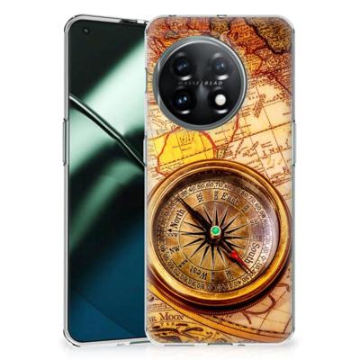 OnePlus 11 | Silliconen Back Cover | Kompas OnePlus 11 | Silliconen Back Cover | Kompas