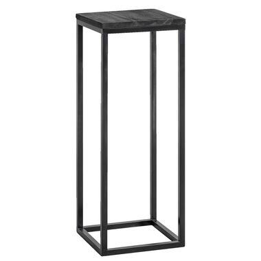 Plantentafel Gijs - zwart - 79x30x30 cm