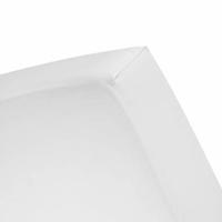 Cinderella Hoeslaken basic katoen 90x220 wit - thumbnail