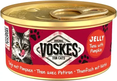 Voskes Tonijn met pompoen 85g