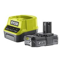 Ryobi RY18LT18HTA-120 | ONE+ 18V Accu Heggenschaar en 30cm Grastrimmer combokit | incl. 1x 2.0Ah accu 5133005619 - thumbnail