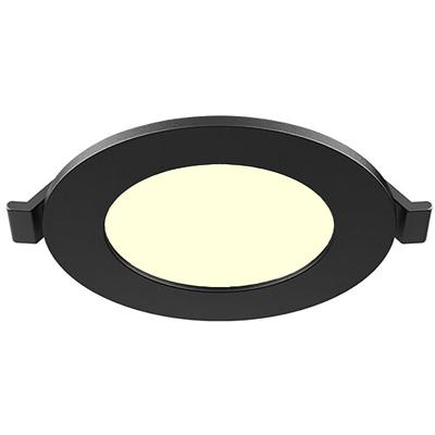 LED Downlight Inbouwspot - Brinton Thin - 3W 220lm - Warm Wit 3000K - Rond - Ø85mm