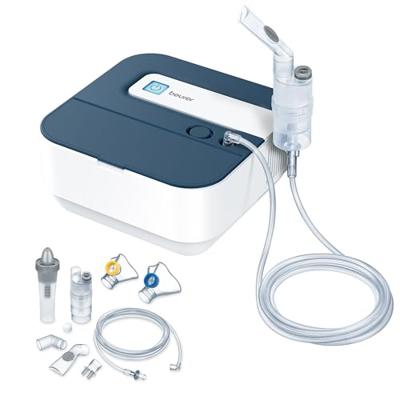 Beurer IH 28 Pro Inhalator Met neusstuk, Met neusdouche, Met mondstuk, Met inhalatiemasker