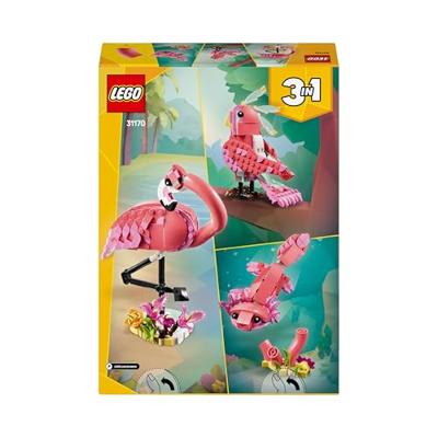 LEGO Creator 3-in-1 wilde dieren roze flamingo 31170 - thumbnail