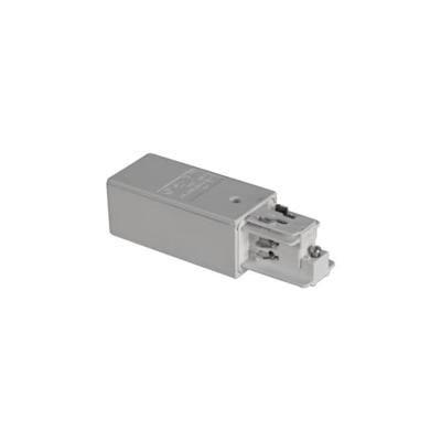 Brumberg 88122680 230V-railsysteemcomponenten Eindvoeding 88122680 Zilver
