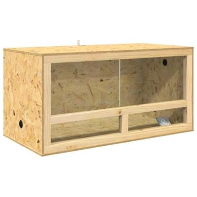 VidaXL Terrarium bruin 100 x 50 x 100 cm osb