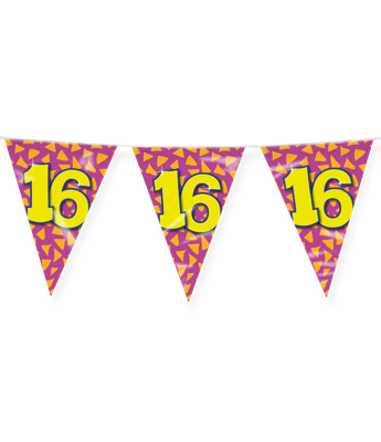 Paperdreams Happy Party vlaggenlijn - 16