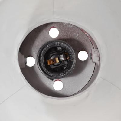 VidaXL Plafondlamp 25 w e27 50x50x25 cm verweerd rood