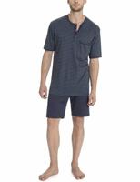 Calida Calida Men Short Pyjamas 41168 Space Blue L - thumbnail