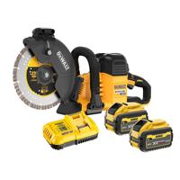 DeWALT DCS691X2 Doorslijpmachine 230mm 54V XR FlexVolt 9.0Ah - thumbnail
