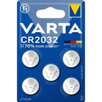 Varta CR2032 Lithium Knoopcel Batterijen 5 Stuks - thumbnail