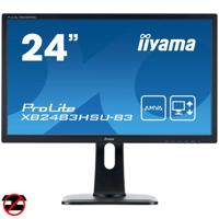 iiyama ProLite XB2483HSU-B3 - 24 inch - 1920x1080 - DP - HDMI - VGA - Zwart - Zonder voet - thumbnail