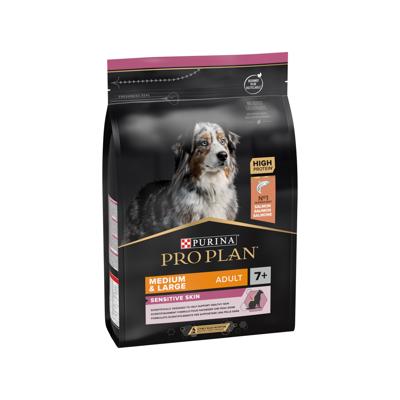 Pro Plan Medium & Large Adult 7+ Sensitive Skin met zalm hondenvoer 2 x 14 kg