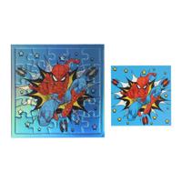 Disney Legpuzzel kaart spidey met kaart en envelop - thumbnail