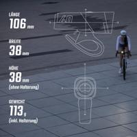 SIGMA SPORT koplamp "aura 35 usb". sigma battery light aura - thumbnail