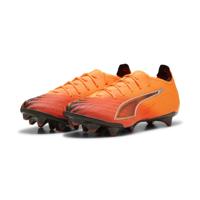 PUMA Ultra 6 Ultimate Carbon Gras Voetbalschoenen (FG) Dames Oranje Zwart Zilver - thumbnail
