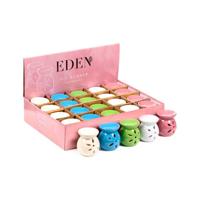 Keramiek Geurbrander met uitgesneden bloemblad - Small - thumbnail