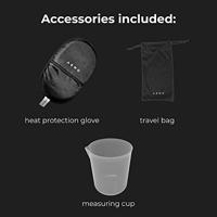 AENO AGS0002 Mini Kledingstomer Zwart/Grijs - thumbnail