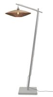 GOOD&MOJO Vloerlamp 'Iguazu' Bamboe en jute, 176cm, kleur Wit/Naturel - thumbnail
