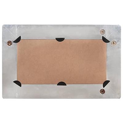 VidaXL Spiegel luchtvaartstijl 80x50 cm metaal