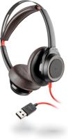 Blackwire C7225 - USB Headset - stereo - op oor - met bekabeling - USB-A - actieve geluidsdemping - thumbnail