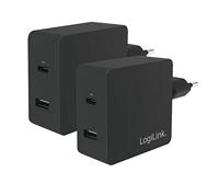 LogiLink PA0213 oplader voor mobiele apparatuur Zwart Binnen - thumbnail