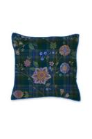 Pip Studio Pip Studio Flores Felices sierkussen Donkerblauw 35x60 cm - thumbnail
