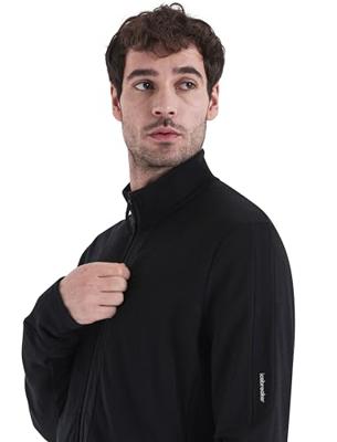 Icebreaker Merino 260 Quantum LS Zip Vest Heren Black M - thumbnail
