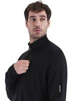 Icebreaker Merino 260 Quantum LS Zip Vest Heren Black M - thumbnail