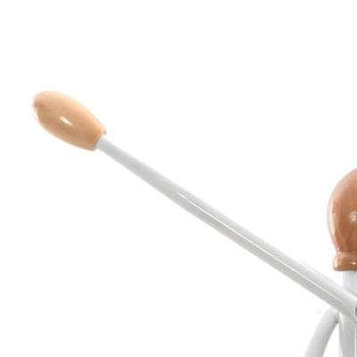 Kapstok 176 cm gepoedercoat ijzer wit Kapstok 176 cm gepoedercoat ijzer wit