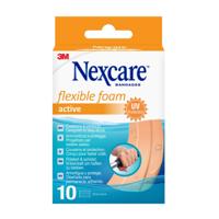 Wondpleister nexcare active flex foam 6x10cm 10st | 14 stuks - thumbnail