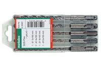 Metabo 630581000 Hamerboorset 5-delig 5 mm, 6 mm, 8 mm, 10 mm Gezamenlijke lengte 160 mm 5 stuk(s) - thumbnail