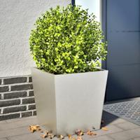 VidaXL Plantenbakken 2 st 50x50x50 cm roestvrij staal - thumbnail