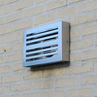 PREMIUM LINE design gevelkap -BETA- Ø125mm - terugslagklep - ZWART RAL7021 - thumbnail