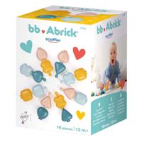 Abrick Ecoiffier bb motoriekkralen bouwspeelset - 16dlg. - thumbnail