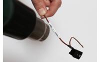Brother HSE261E Labeltape krimpkous Tapekleur: Wit Tekstkleur: Zwart 31 mm 1.5 m - thumbnail
