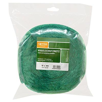 Siena Garden 25190-2-36 Vogelbeschermnet 10x4m, Profi 20x20mm, bandjes 1 stuk(s)