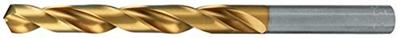 Spiraalboor DIN 338 type N D. nominaal 5,6 mm HSS geslepen profiel TiN korte cilindrische schacht 10 stuks