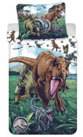Jurassic World Dekbedovertrek 3 dino&apos;s 140 x 200 cm Katoen - thumbnail