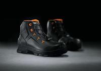 uvex 2 MACSOLE® 6523245 Hoge veiligheidsschoenen ESD S3 Schoenmaat (EU): 45 Zwart, Oranje 1 paar - thumbnail