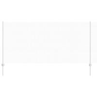 VidaXL Hek met paal zilver 1,2 x 10 m staal - thumbnail