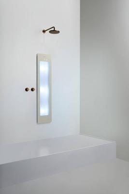 Sunshower Plus M inbouw met infrarood en UV-licht sand white