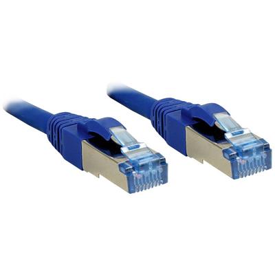 LINDY 47149 RJ45 Netwerkkabel, patchkabel CAT 6A S/FTP 2.00 m Blauw Afgeschermd 1 stuk(s)