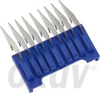 Opzetkam 1854 metaal, blauw 10mm - thumbnail