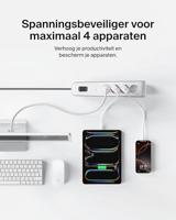 Belkin Spanningsbeveiliger met 4 stopcontacten en een voedingskabel van 2 m stekkerdoos - thumbnail